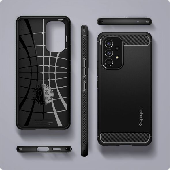 Spigen Rugged Armor case for Samsung Galaxy A53 5G matte black 8809811858280