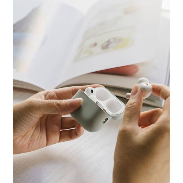 Case APPLE AIRPODS PRO Ringke Silicone Seafoam 8809881268316