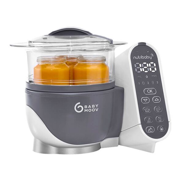 Babymoov Multi-purpose food processor Babymoov Nutribaby(+) 6-in-1 (grey) 068297  A001124 έως και 12 άτοκες δόσεις 3661276148789