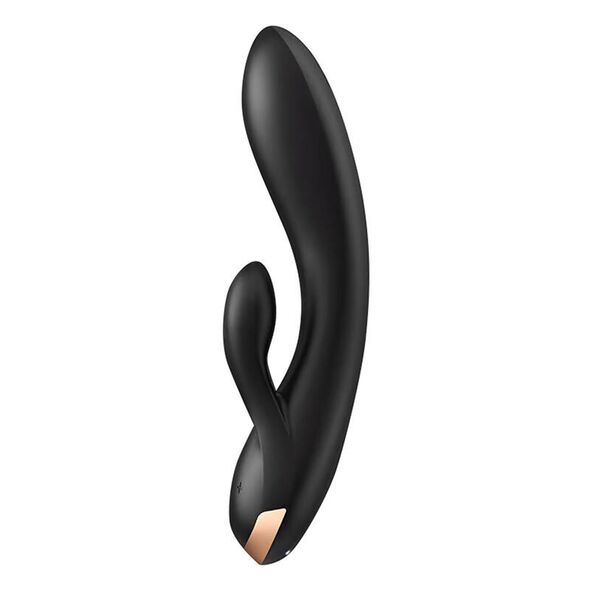 Satisfyer Wibrator-Double Flex Satisfyer Connect App (Black) 068348  4002583 έως και 12 άτοκες δόσεις 4061504002583