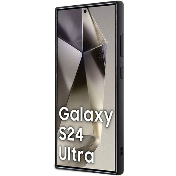 Karl Lagerfeld case for Samsung Galaxy S24 Ultra KLHCS24L3DRKINK black HC 3D RUBBER IKONIK NFT 3666339242015
