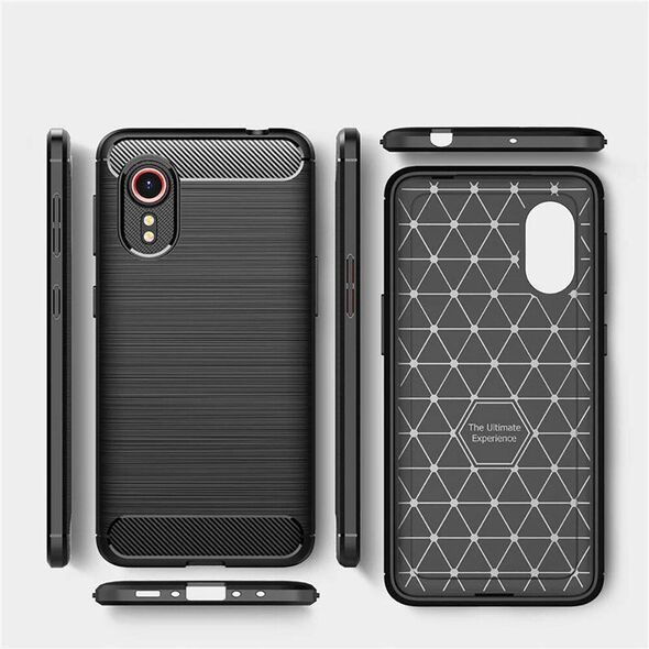 Case SAMSUNG GALAXY XCOVER 7 Tech-Protect TPU Carbon black 5906203691630