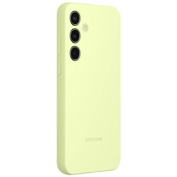 Original Case SAMSUNG GALAXY A55 5G Silicone Cover (EF-PA556TMEGWW) lime 8806095542447