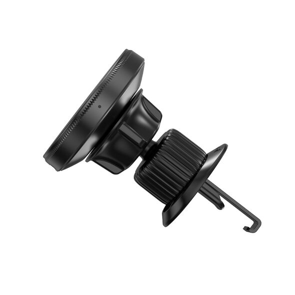 XO car holder magnetic CX025 with wireless inductive charger 15W black air vent 6920680856565