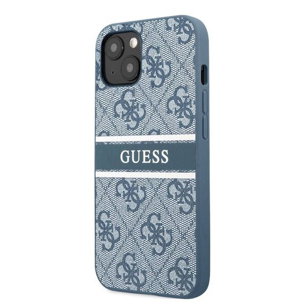 Original Case IPHONE 13 MINI 5,4" Guess Hardcase 4G Stripe GUHCP13S4GDBL blue 3666339023713