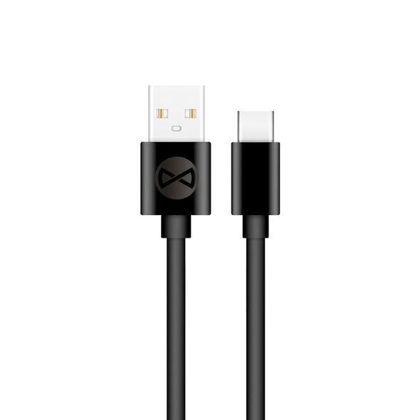 Forever cable USB - USB-C 1,0 m 3A black 5900495900173