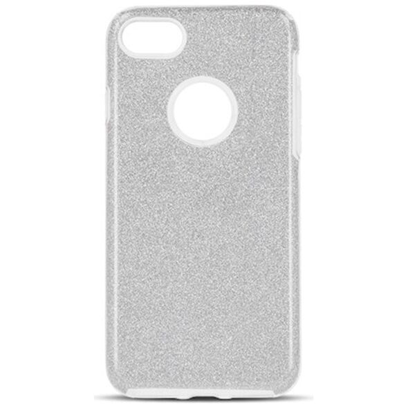 Glitter 3in1 case for iPhone 14 6,1&quot; silver 5900495044549