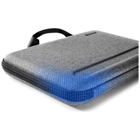 Tomtoc Geanta pentru Macbook Pro / Air 13 si iPad Pro 11 - Tomtoc FancyCase Laptop Shoulder Bag (A25C2G2) - Gray 6971937061553 έως 12 άτοκες Δόσεις