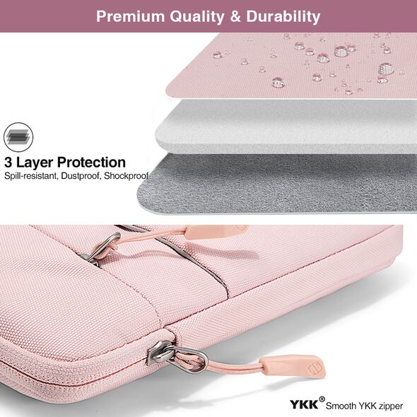 Tomtoc Husa Tabeta 11″ - Tomtoc Tablet Sleeve (B18A1P1) - Pink 6970412223240 έως 12 άτοκες Δόσεις