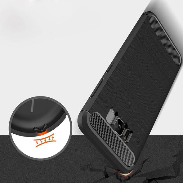 Case SAMSUNG GALAXY S8 Nexeri Carbon Armored black 5902429904547