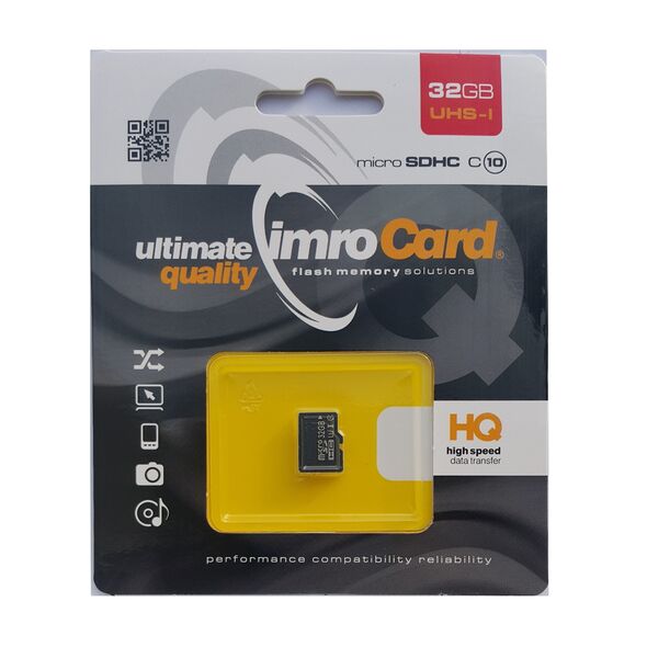 Imro MicroSD 32GB cl.10 | UHS-I 5902768015607