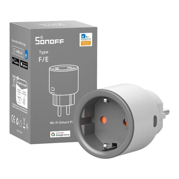 Sonoff Smart plug WiFi Sonoff S60TPF 063859  S60TPF έως και 12 άτοκες δόσεις 6920075740455