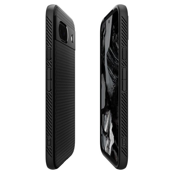 Spigen Case for Google Pixel 8a - Spigen Liquid Air - Matte Black 8809971221436 έως 12 άτοκες Δόσεις