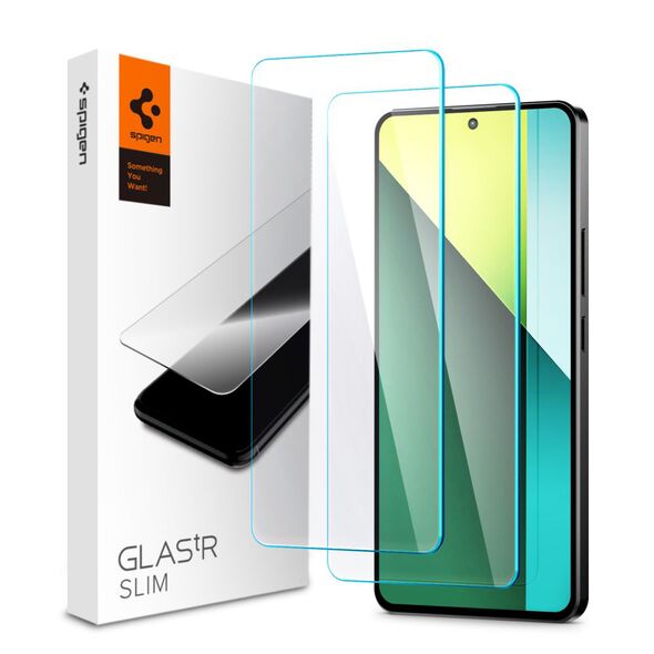 Spigen Film for Xiaomi Redmi Note 13 Pro 5G / Poco X6 (set 2) - Spigen Glas.tR Slim - Clear 8809971231770 έως 12 άτοκες Δόσεις