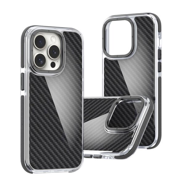 Acrylic Carbon case for iPhone 14 Pro Max 6,7&quot; czarna 5907457763432