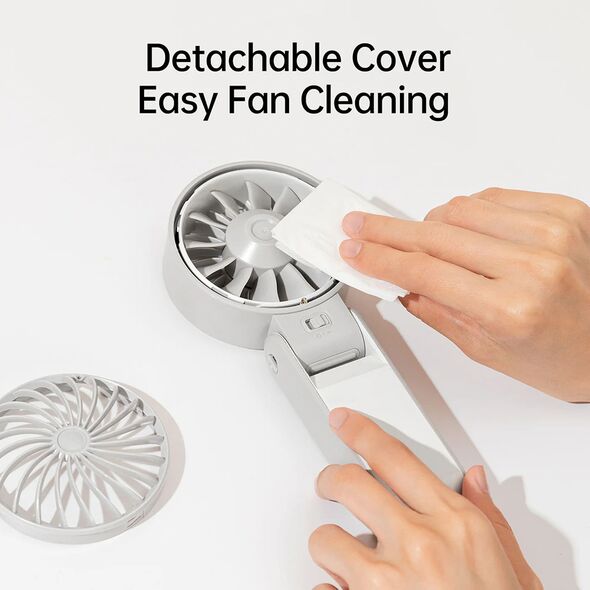 JisuLife 3600mAh Portable Fan with Digital Display - JisuLife (Life7) - Grey 6975061532552 έως 12 άτοκες Δόσεις