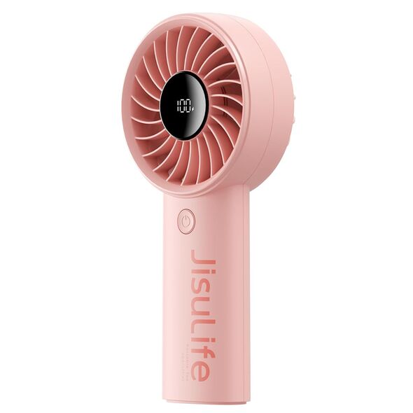 JisuLife 3600mAh Portable Fan with Digital Display - JisuLife (Life4) - Pink 6975061532835 έως 12 άτοκες Δόσεις