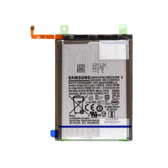 Μπαταρία Samsung EB-BA536ABY A336B Galaxy A33 5G/ A536B Galaxy A53 5G (Original) 1110331020156 1110331020156 έως και 12 άτοκες δόσεις