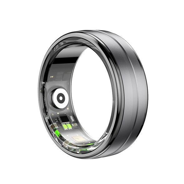 Techsuit Smart Ring Size 11, Diameter 20.6mm - Techsuit (R06) - Black 5949419202320 έως 12 άτοκες Δόσεις