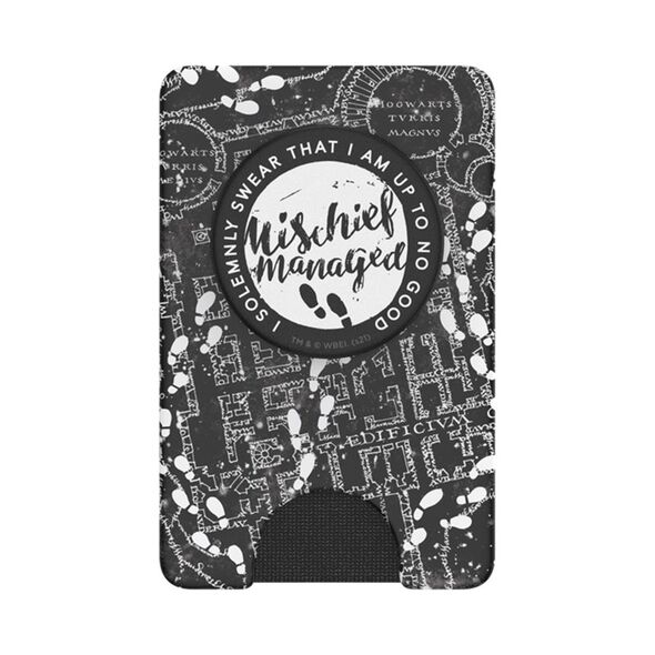 Popsockets Portofel pentru telefon - PopSockets PopWallet - Mischief Managed Marauder's Map 0840173709139 έως 12 άτοκες Δόσεις