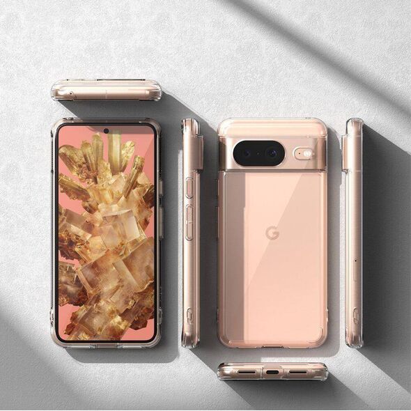 Case GOOGLE PIXEL 8 Ringke Fusion transparent 8809961781292