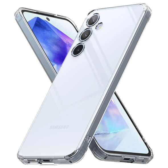 Ringke Husa pentru Samsung Galaxy A55 5G - Ringke Fusion - Clear 8809961784699 έως 12 άτοκες Δόσεις