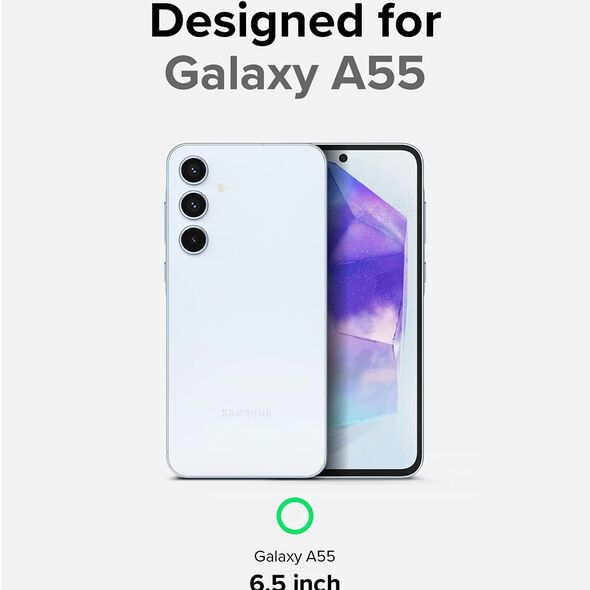 Ringke Husa pentru Samsung Galaxy A55 5G - Ringke Fusion - Clear 8809961784699 έως 12 άτοκες Δόσεις