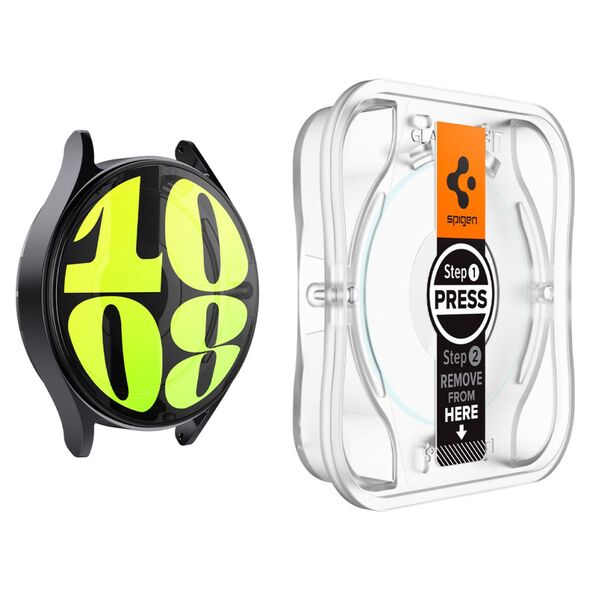 Spigen Case for Samsung Galaxy Watch7 40mm (set 2) - Spigen Glas.TR EZ FIT - Clear 8809971233569 έως 12 άτοκες Δόσεις