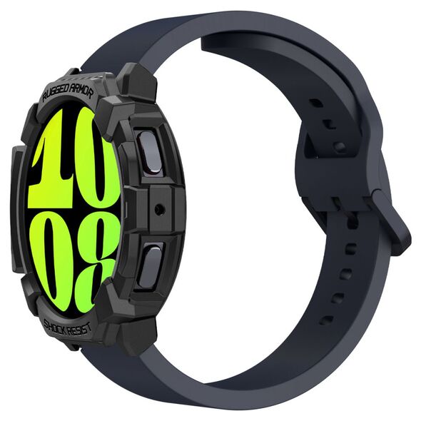 Spigen Case for Samsung Galaxy Watch7 44mm - Spigen Rugged Armor - Black 8809971232081 έως 12 άτοκες Δόσεις