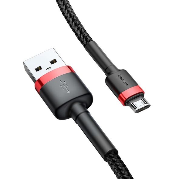 Baseus Cafule Micro USB cable 1.5A 2m (Red+Black) 6953156280373