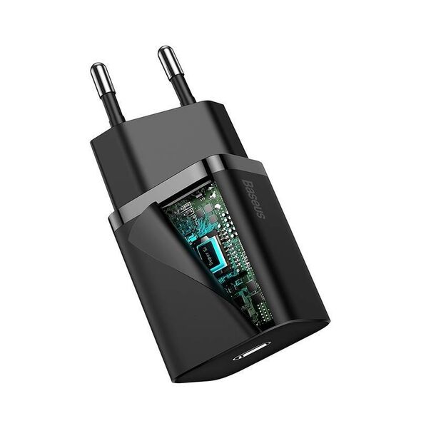 Baseus Super Si Quick Charger 1C 20W (black) 6953156229990