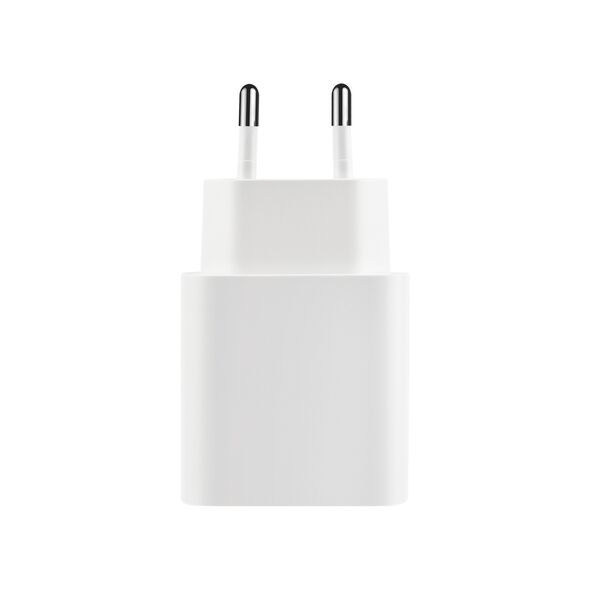 Maxlife MXTC-06 PD QC charger 1x USB-C 1x USB 20W white 5900495063403