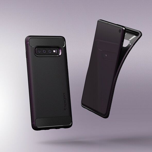 Spigen Spigen - Rugged Armor - Samsung Galaxy S10 - Black 8809640252273 έως 12 άτοκες Δόσεις