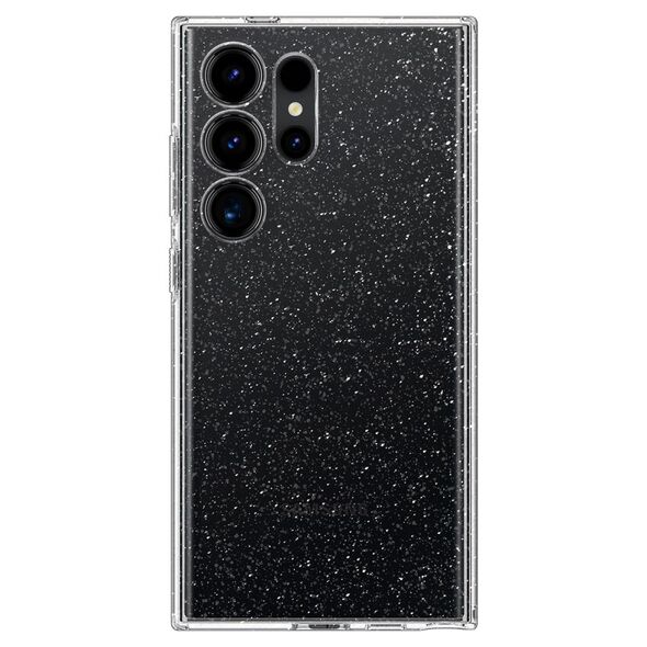 Spigen Huse pentru Samsung Galaxy S24 Ultra - Spigen Liquid Crystal Glitter - Crystal Quartz 8809971221702 έως 12 άτοκες Δόσεις