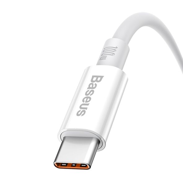 Baseus cabel Superior USB - USB-C 1,0m moon white 100W P10320102214-01 6932172631932