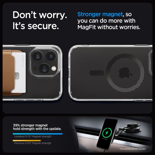 Spigen Ultra Hybrid Magsafe case for iPhone 15 Pro Max 6,7&quot; Carbon Fiber 8809896749275