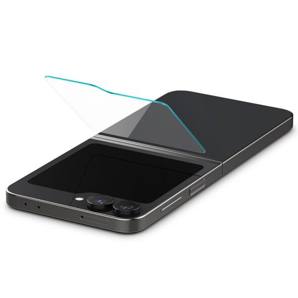 Spigen Cover for Samsung Galaxy Z Flip6 (set 2) - Spigen Glas.tR EZ FIT - Clear 8809971229098 έως 12 άτοκες Δόσεις