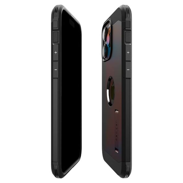 Spigen Husa pentru iPhone 15 Pro - Spigen Tough Armor MagSafe - Black 8809896750646 έως 12 άτοκες Δόσεις