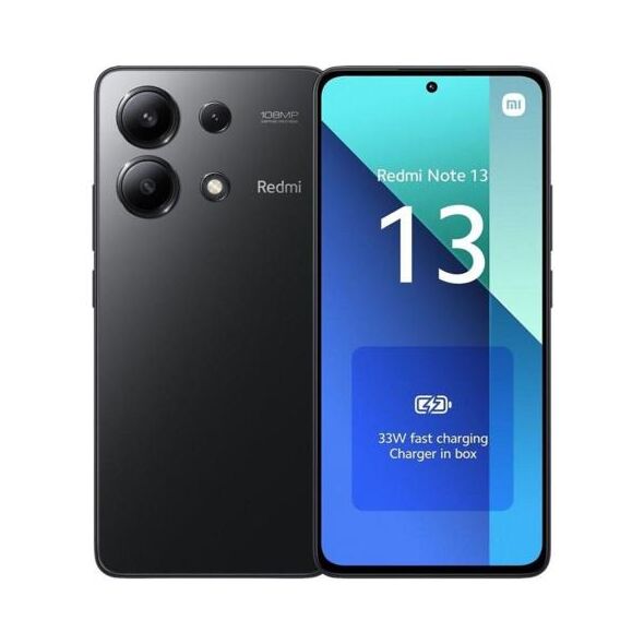 Κινητό Τηλέφωνο Xiaomi Redmi Note 13 (Dual SIM) 128GB 6GB RAM Μαύρο 6941812759233 6941812759233 έως και 12 άτοκες δόσεις