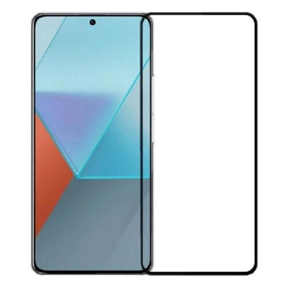 XIAOMI Redmi Note 13 4G / Note 13 Pro 5G - TEMPERED GLASS 9H Hardness 0,3mm 5D ΜΑΥΡΟ FULL GLUE MA79766T-5D-BK 79495 έως 12 άτοκες Δόσεις