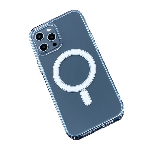 Anti Shock 1,5 mm Mag case for Samsung Galaxy S23 transparent big hole 5907457783492