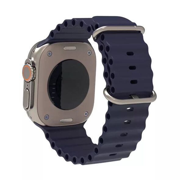 Techsuit Techsuit - Watchband (W038) - Apple Watch 1/2/3/4/5/6/7/8/9/SE/SE 2/Ultra/Ultra 2 (42/44/45/49mm) - Dark Blue 5949419015296 έως 12 άτοκες Δόσεις