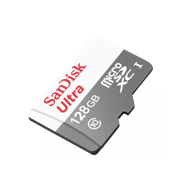 SanDisk Memory Card, 128GB - SanDisk Ultra (SDSQUNR-128G-GN6MN) - White / Gray 0619659185091 έως 12 άτοκες Δόσεις