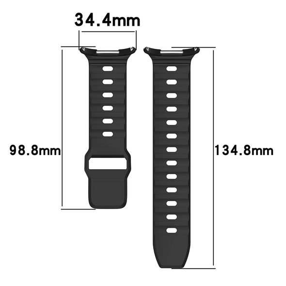 Techsuit Strap for Samsung Galaxy Watch Ultra 47mm - Techsuit Watchband (W055) - Light Pink 5949419219496 έως 12 άτοκες Δόσεις