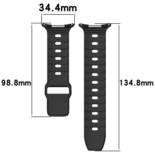 Techsuit Strap for Samsung Galaxy Watch Ultra 47mm - Techsuit Watchband (W055) - Navy Blue 5949419219564 έως 12 άτοκες Δόσεις