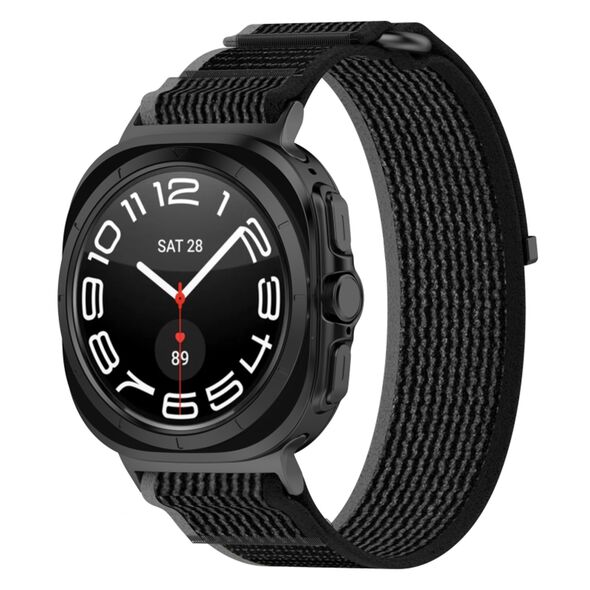 Techsuit Strap for Samsung Galaxy Watch Ultra 47mm - Techsuit Watchband (W054) - Gray / Black 5949419219618 έως 12 άτοκες Δόσεις