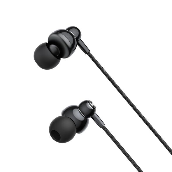 XO wired earphones EP55 jack 3,5mm black 6920680829736