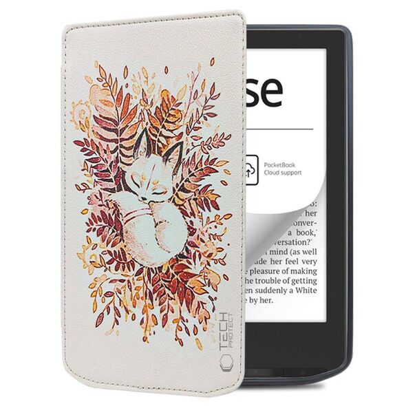 Case POCKETBOOK VERSE / VERSE PRO Tech-Protect SmartCase Beige Fox 5906302310609