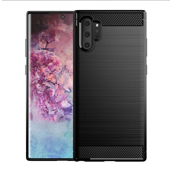 Techsuit Techsuit - Carbon Silicone - Samsung Galaxy Note 10 Plus 4G / Note 10 Plus 5G - Black 5949419062313 έως 12 άτοκες Δόσεις