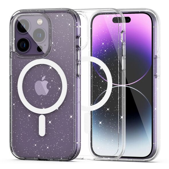 Techsuit Case for iPhone 13 Pro Max - Techsuit SparkleSkin MagSafe Series - Clear 5949419147430 έως 12 άτοκες Δόσεις